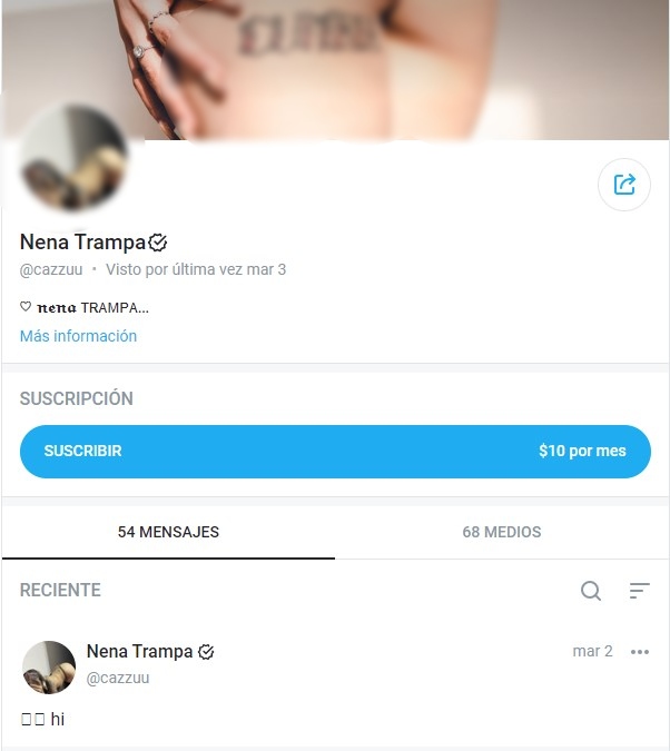 OnlyFans, Cazzu