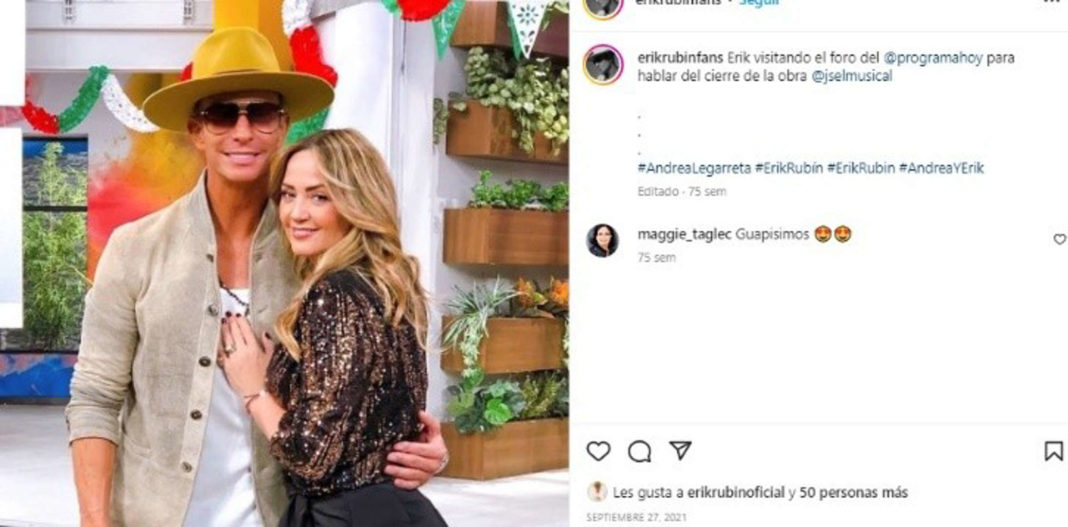 Andrea Legarreta, Erik Rubín, Separación, Terapia de pareja, Amor, Rumores, Infidelidad, Familia, Hijas, Entrevista,