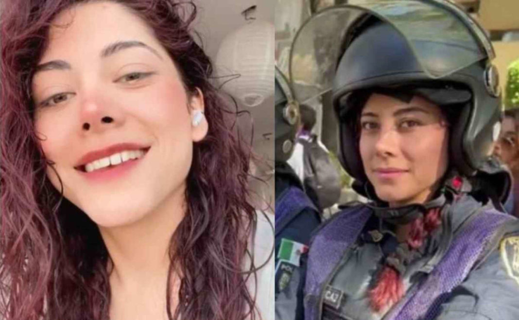 Policía, Marcha 8M, Ciudad de México, Entrevista viral, Redes sociales, Discriminación, Violencia, Apoyo, Instagram, Mensajes de apoyo,