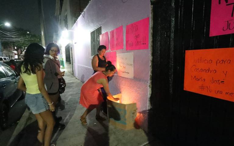Indignacion en Iztacalco por feminicidio de Maria Jose