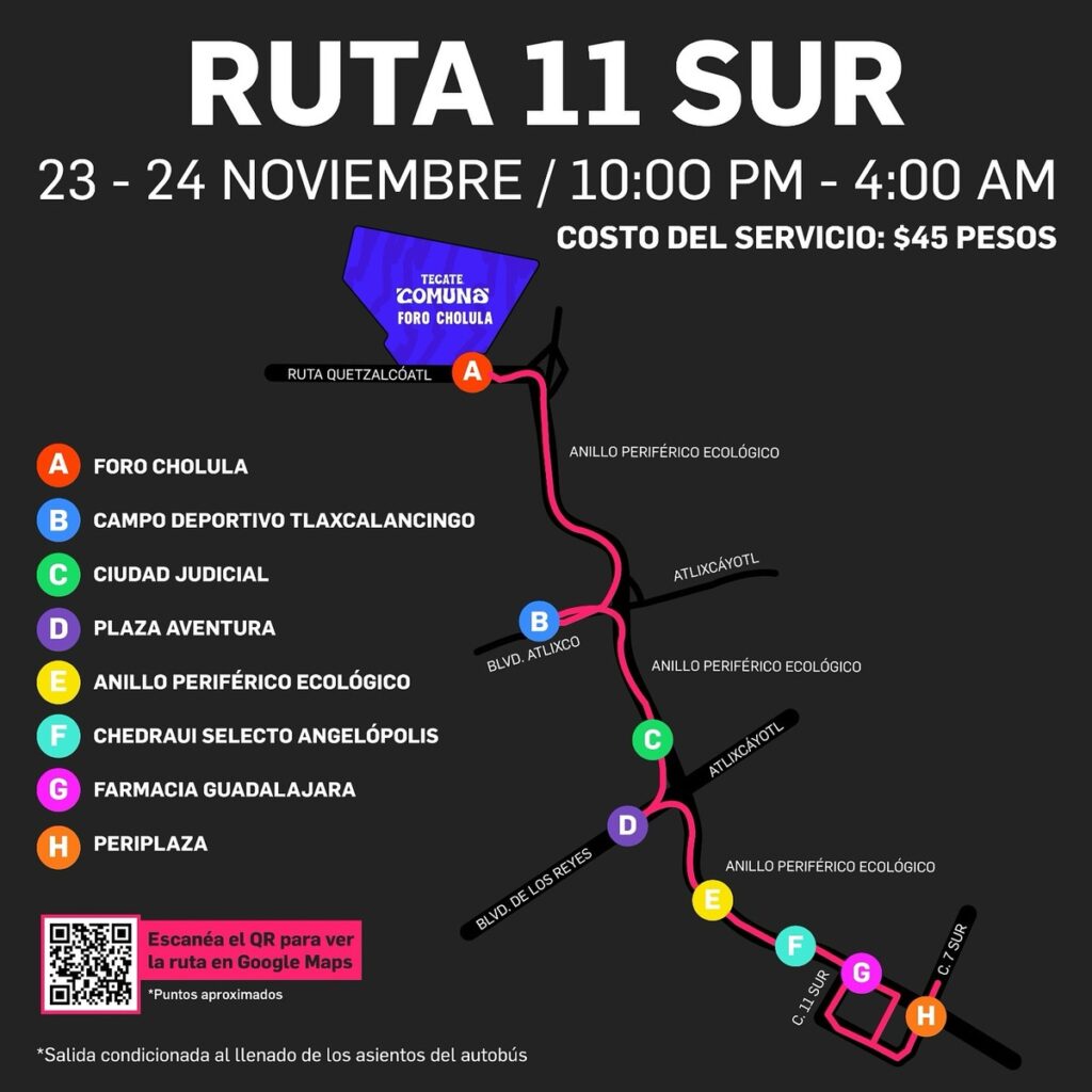 ruta sur ofrece tecate comuna
