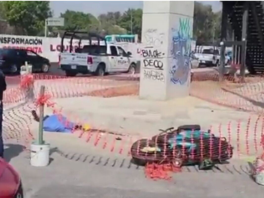 motociclista falleció